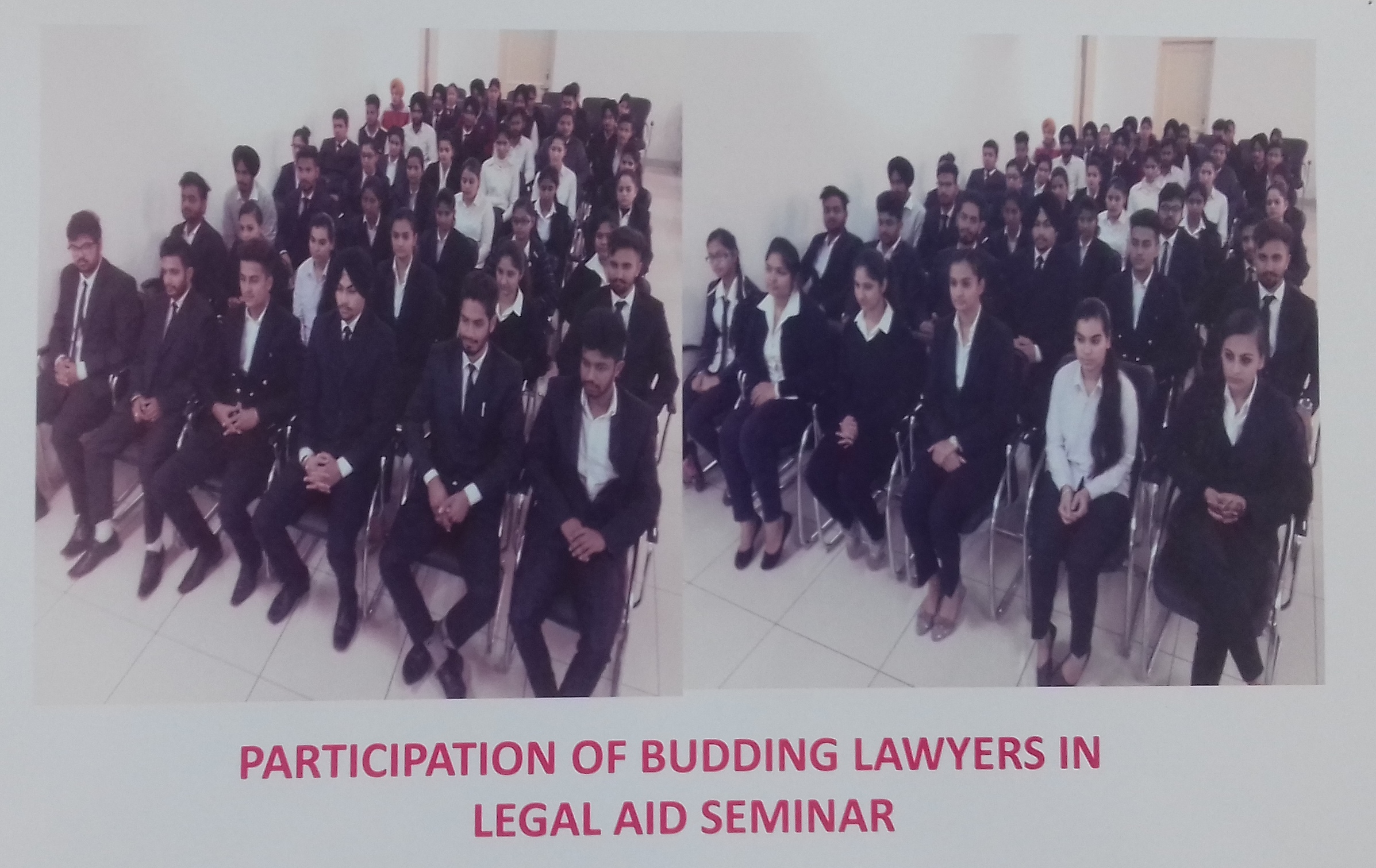 Legal aid seminar